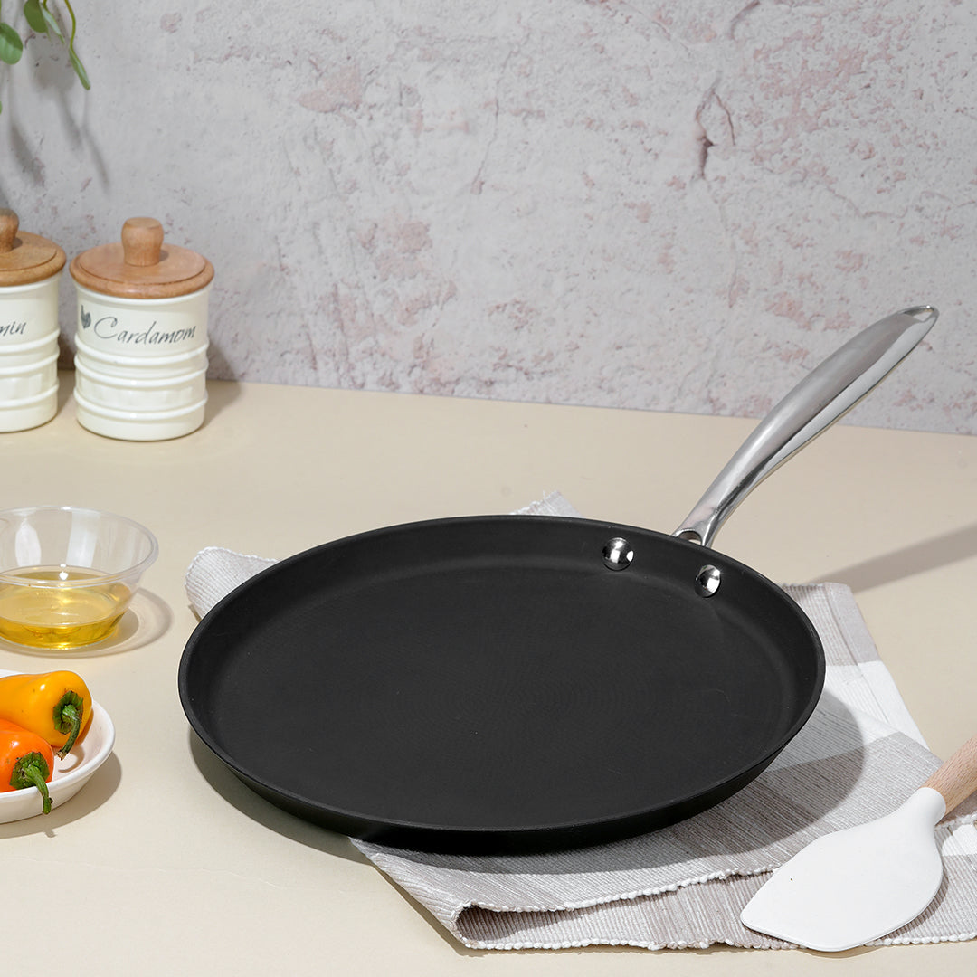 Vinod Ferona Cast Iron Dosa Tawa - 27 cm
