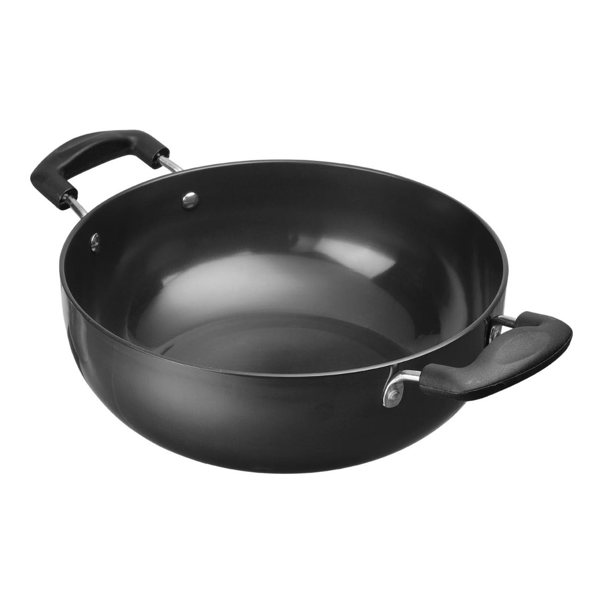 Vinod Hard Anodised Deep Kadai Without Lid