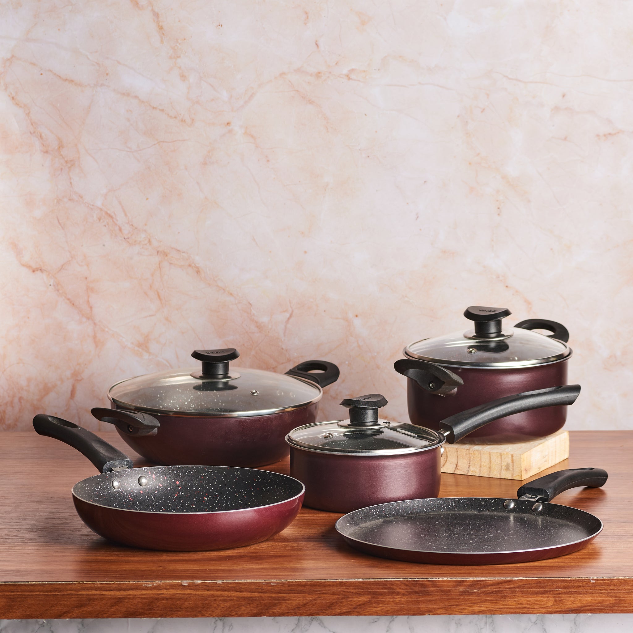 Vinod Supreme Cookware Set (Induction Friendly)