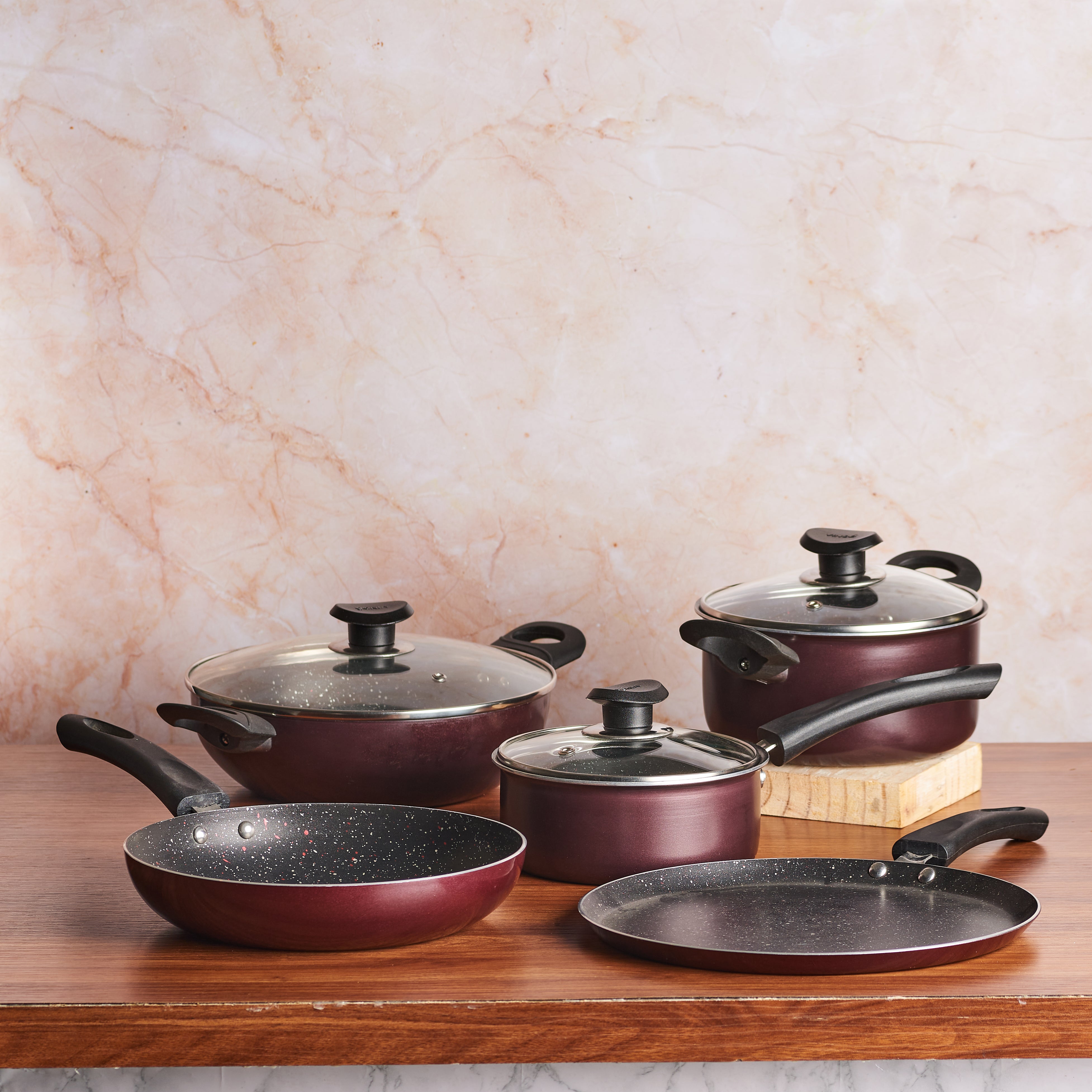 Vinod Supreme Cookware Set (Induction Friendly)