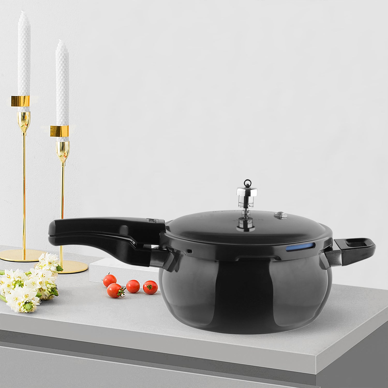 Kraft Hard Anodised Pressure Cooker (Induction Friendly)