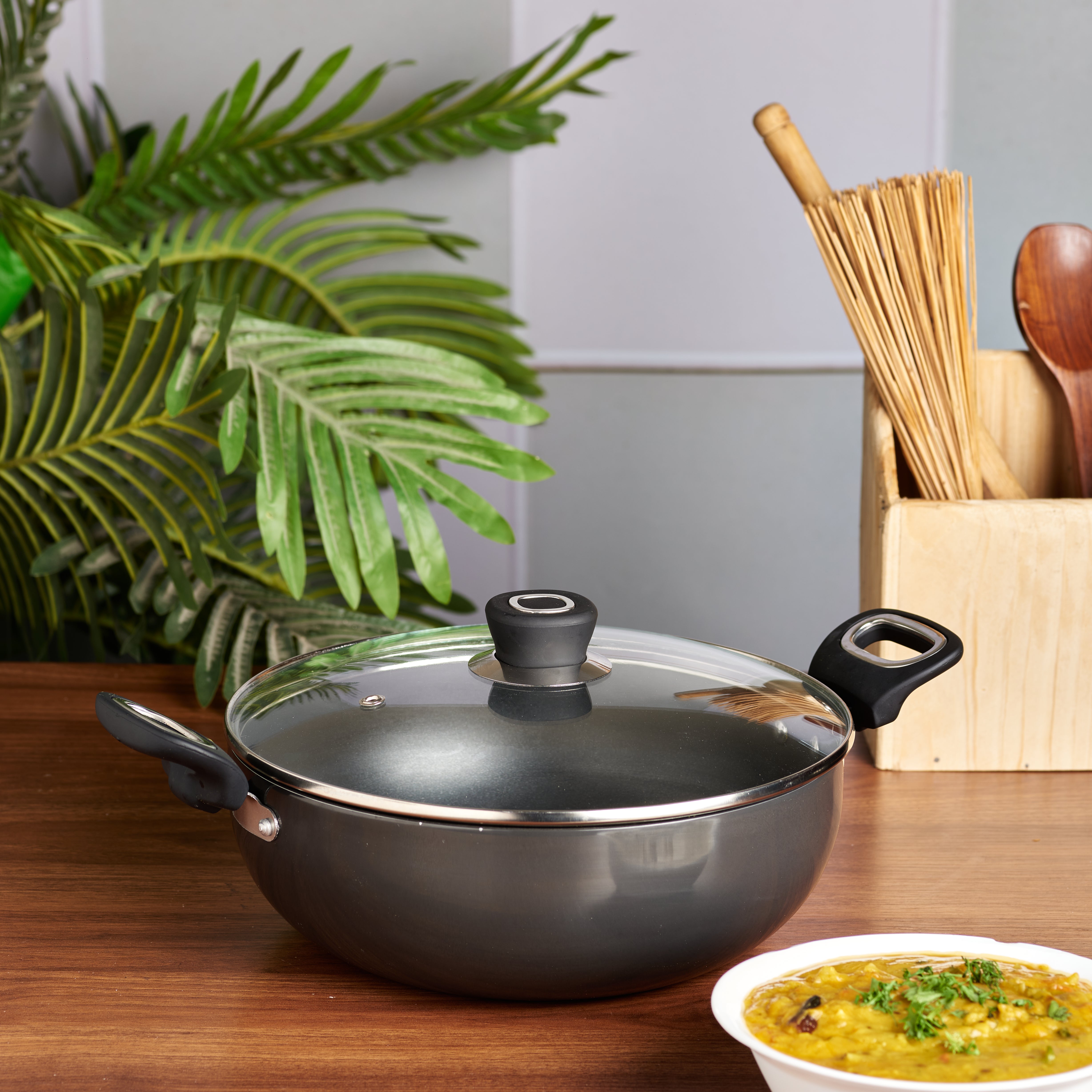 Vinod Hanos Non Stick Kadai (Induction Friendly)
