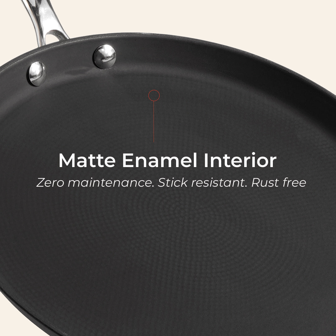 Vinod Ferona Cast Iron Dosa Tawa - 27 cm