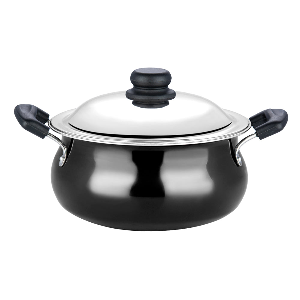 Vinod Hard Anodised Handi with Lid