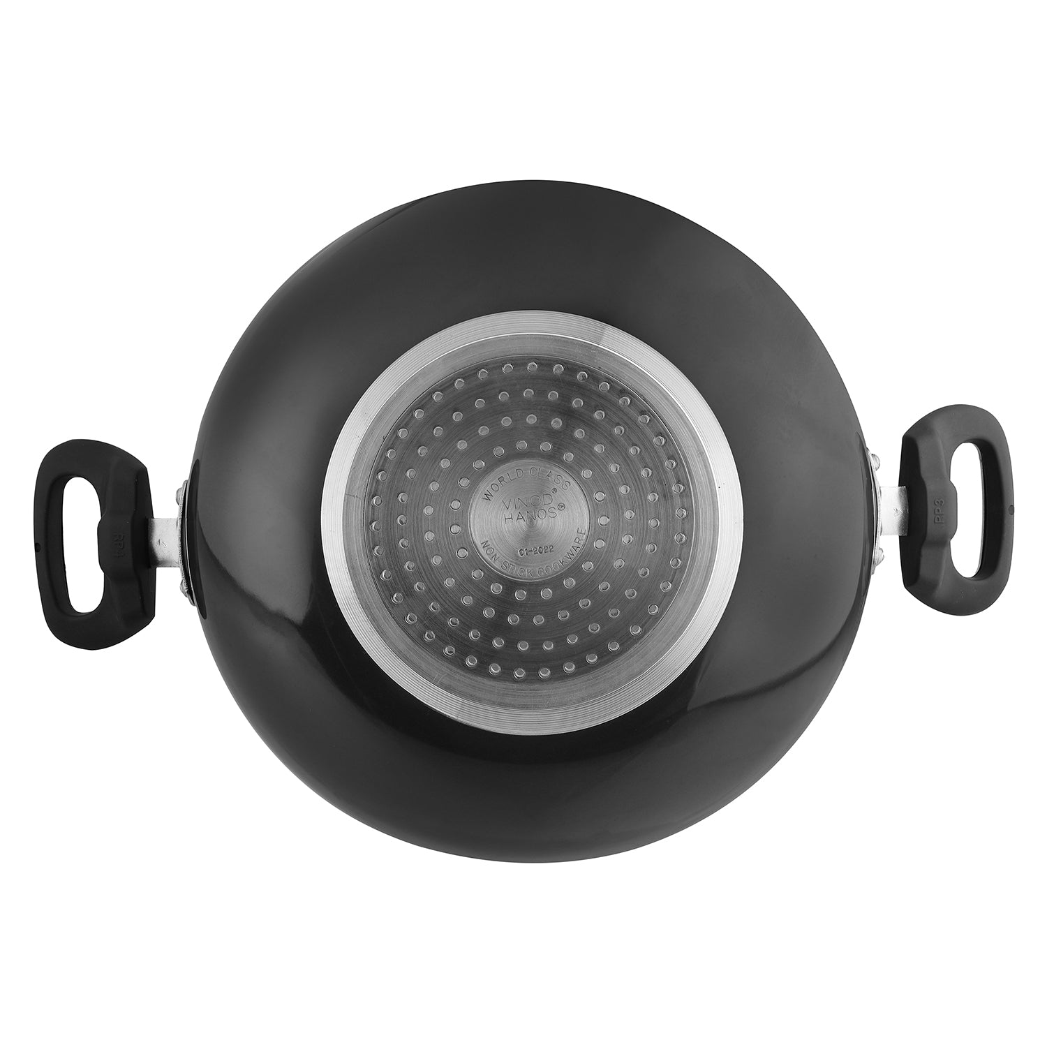 Vinod Hanos Non Stick Kadai (Induction Friendly)