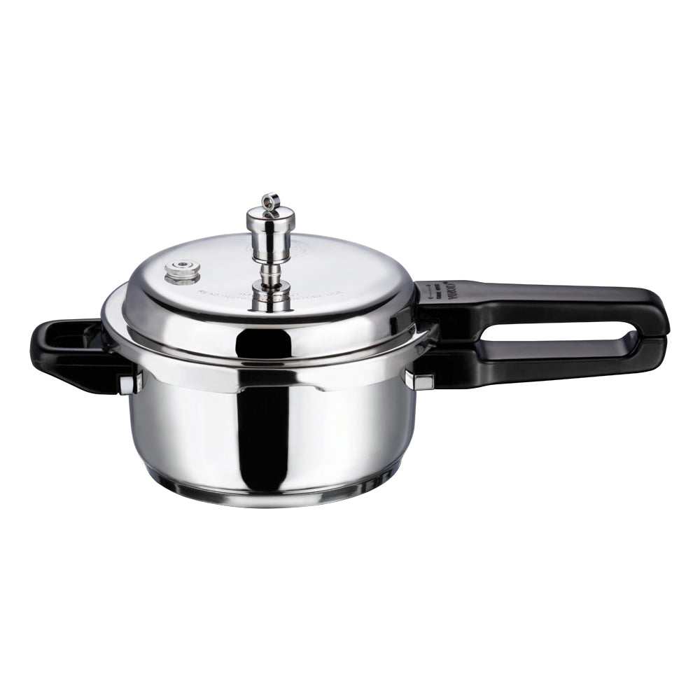 Vinod 18/8 Stainless Steel Outer Lid Pressure Cooker