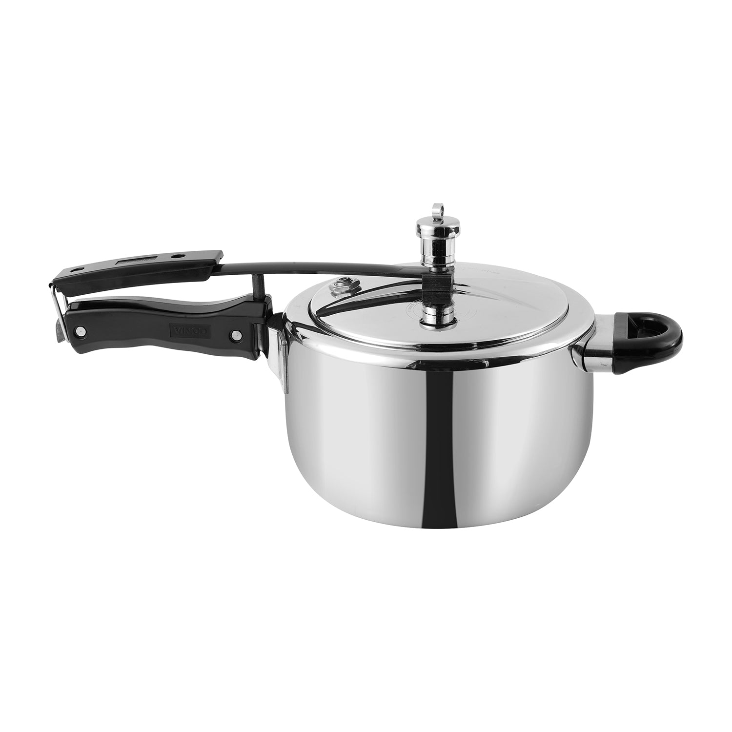 Vinod Platinum Straight Triply Stainless Steel Inner Lid Pressure Cooker